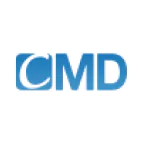 CMD368 logo with a blue stylized “CMD” on a white background